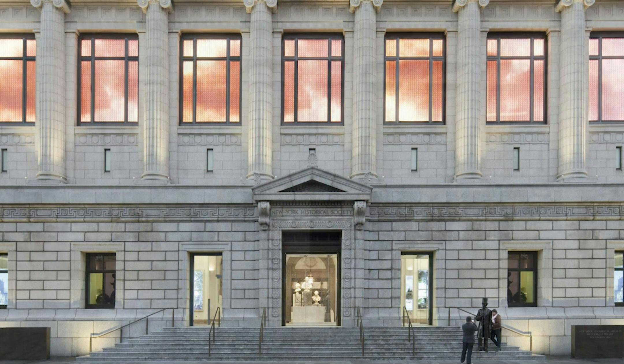 Rendering of New-York Historical Society building